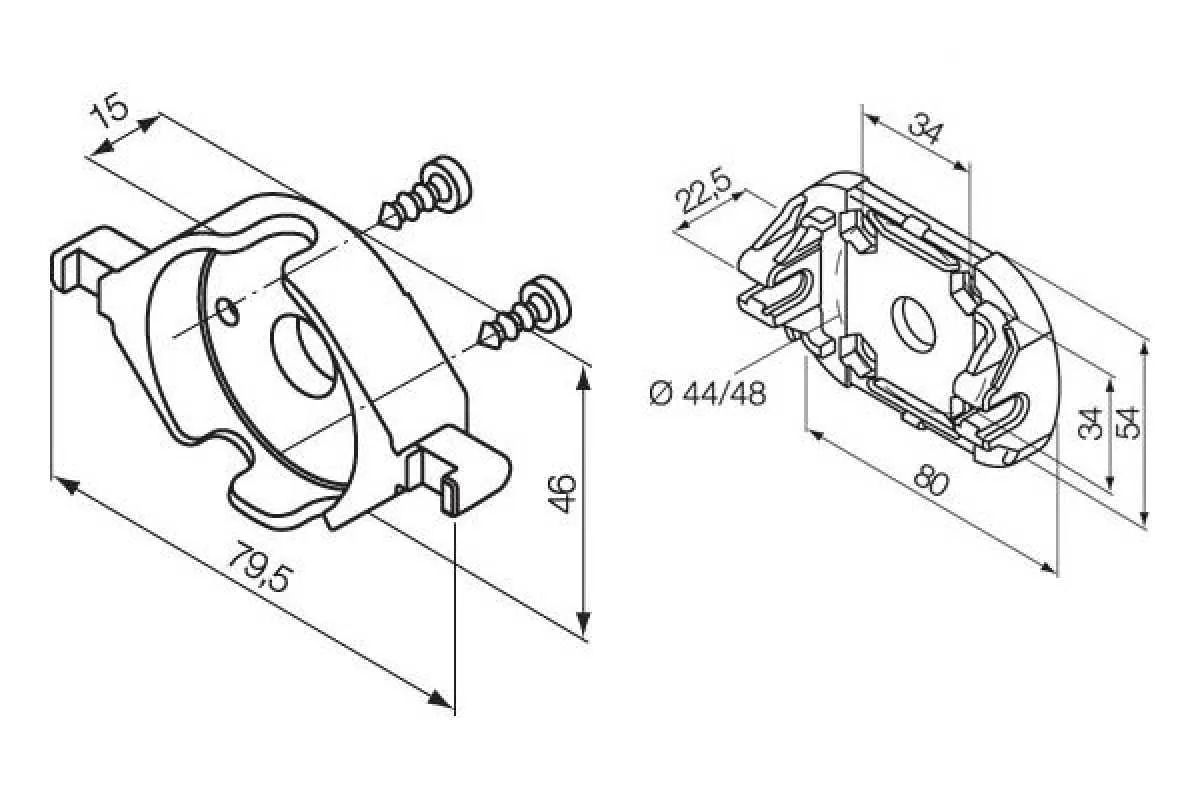 Montagebleche für Rollladenkästen | Baureihe Small