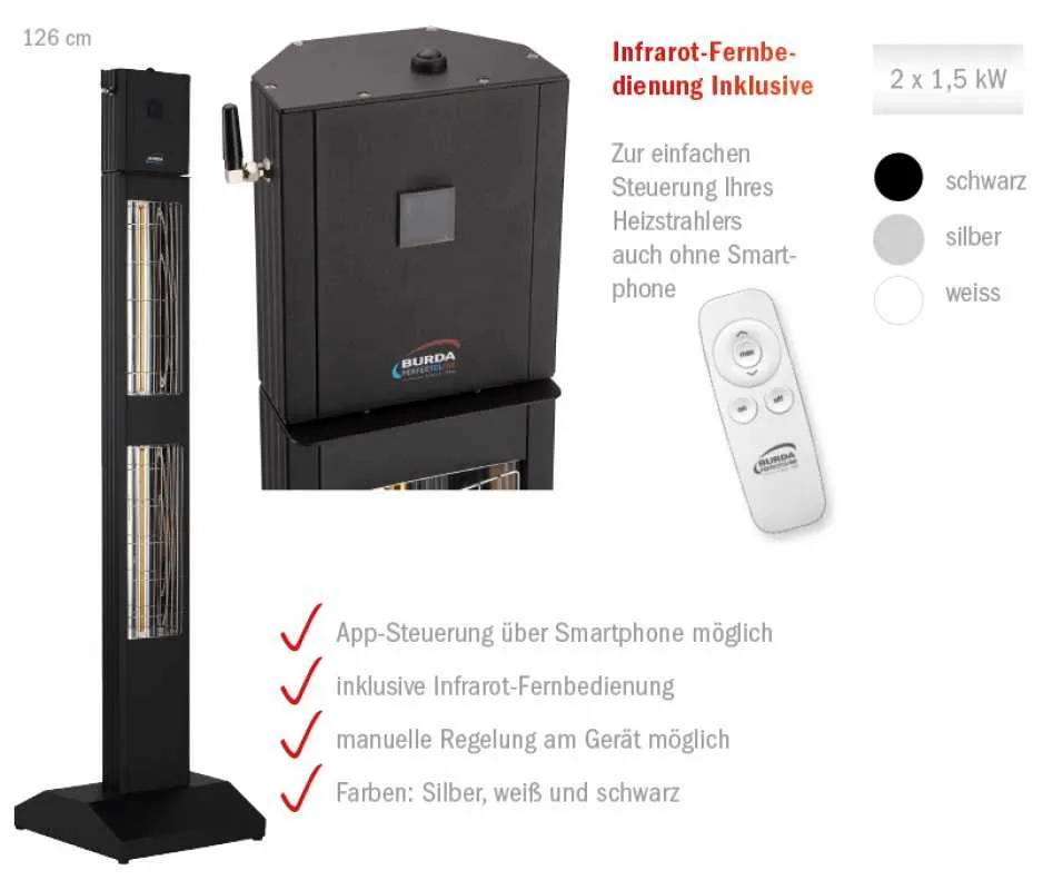 Burda SMART TOWER BLUETOOTH 3000W