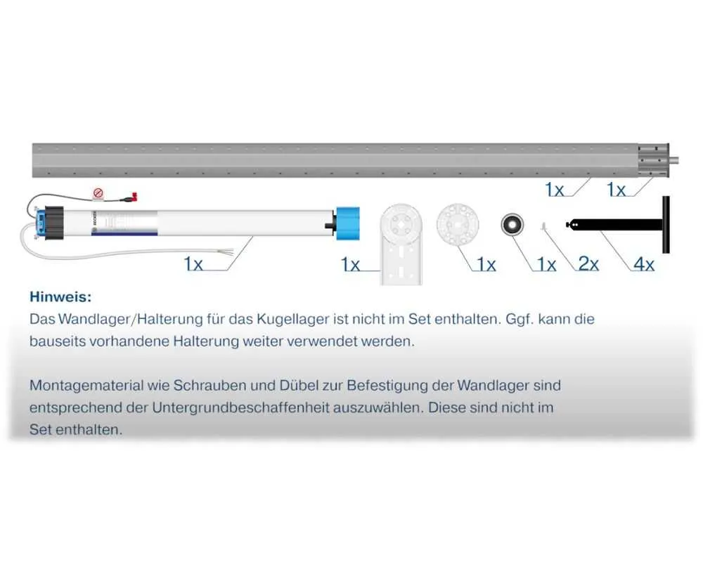 Becker BoxCTRL DECT-Rollladenkomplettset / K-12Nm-D01
