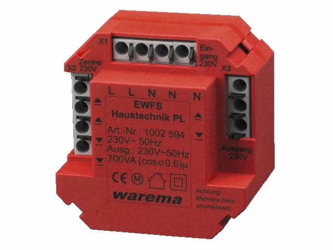 Warema EWFS Haustechnik PL UP Warema EWFS Haustechnik PL UP
