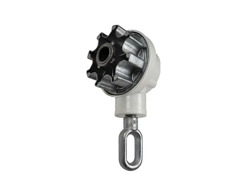 Geiger Kegelradgetriebe 4,4:1 für Tuchwelle 85 mm Geiger Kegelradgetriebe 4,4:1 für Tuchwelle 85 mm