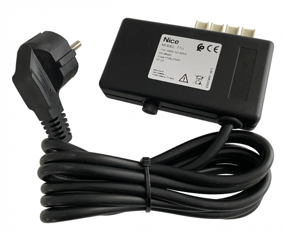 Nice TTU Einstellkabel für elektronische Antriebe