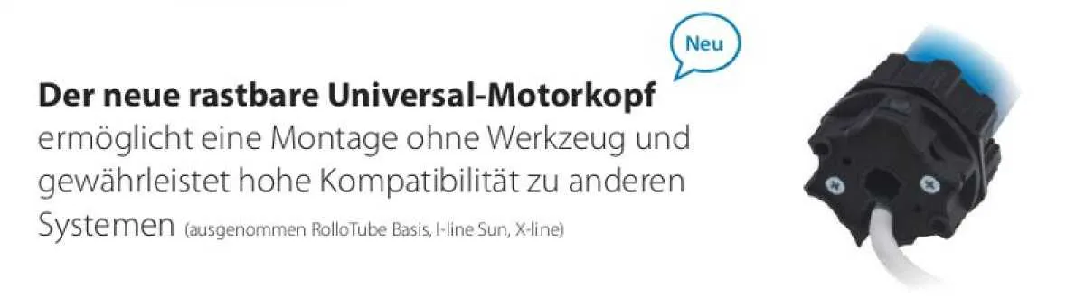 Rademacher RolloTube S-line Zip DuoFern Medium SLDZM