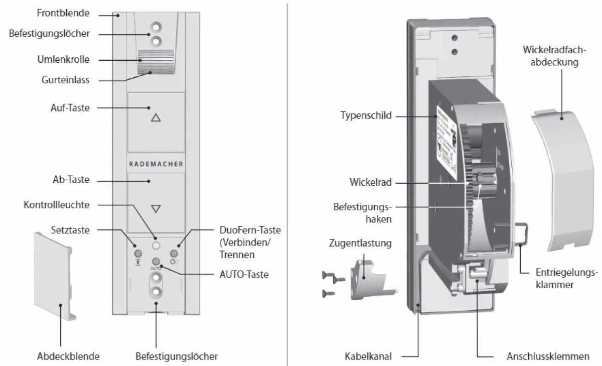 Rademacher RolloTron Basis DuoFern 1200-UW
