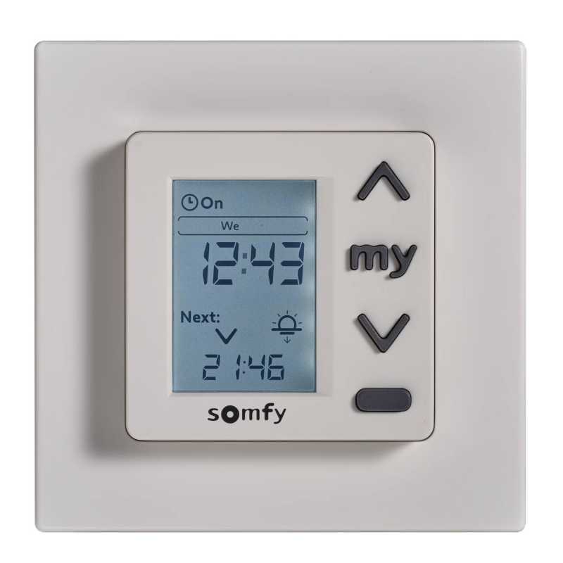 Somfy Chronis Uno 50 x 50 mit Rahmen weiß Somfy Chronis Uno 50 x 50 mit Rahmen weiß