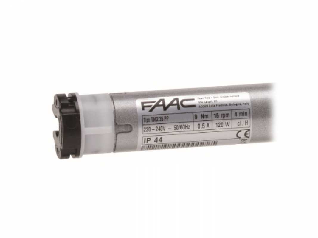 FAAC TM2 35 PP | Plug & Play Rollladenmotor FAAC TM2 35 PP | Plug & Play Rollladenmotor