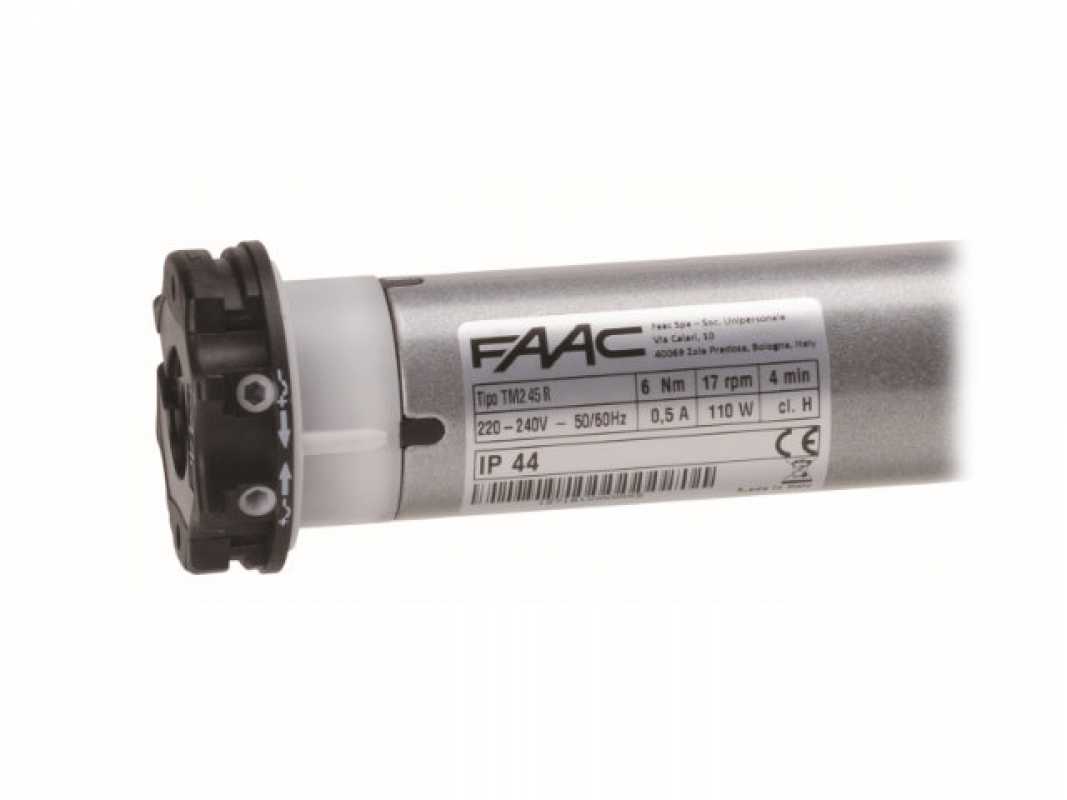 FAAC TM2 45 R | Funk-Rollladenmotor FAAC TM2 45 R | Funk-Rollladenmotor