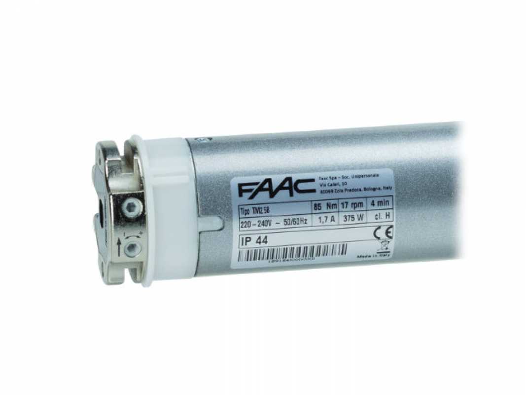 FAAC TM2 58 | mechanischer Rollladenmotor FAAC TM2 58 | mechanischer Rollladenmotor