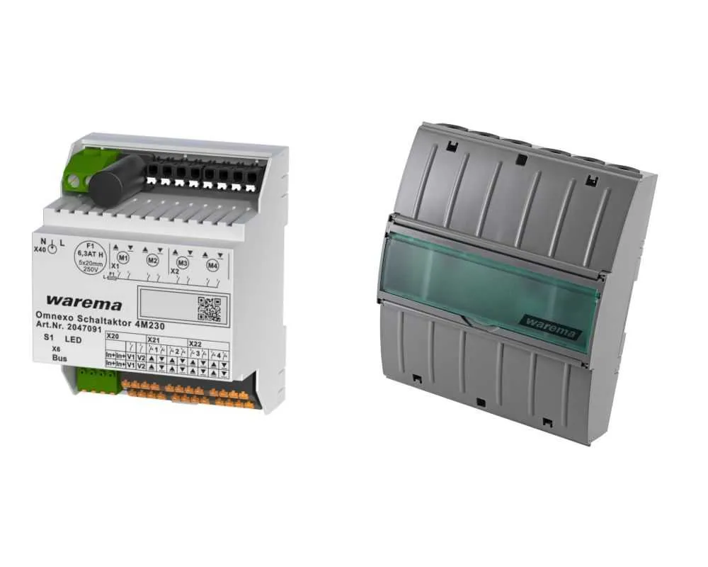 Warema Omnexo Schaltaktor 4M230 AP/REG Warema Omnexo Schaltaktor 4M230 AP/REG
