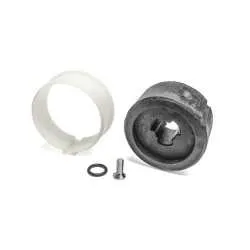 elero Adapterset, 70x2 mm, Rundrohr mit M6 (Typ 6)