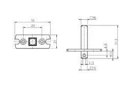 Rademacher 10er-Vierkant / 93401001