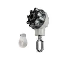 Geiger Kegelradgetriebe 3:1 für Tuchwelle 78 mm