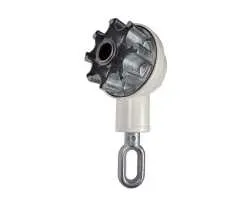 Geiger Kegelradgetriebe 7,8:1 für Tuchwelle 78 mm
